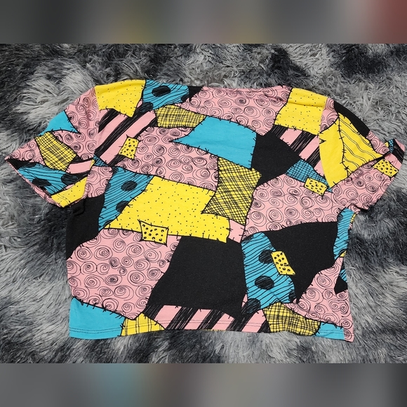 Nightmare Before Christmas Crop Top - Picture 2 of 5